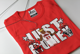 JUST MONEY SUMMER MONEY T-SHIRT (RED)