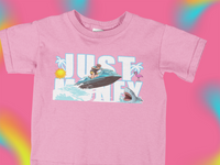 JUST MONEY SUMMER MONEY T-SHIRT (LIGHT PINK)