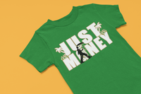 JUST MONEY SUMMER MONEY T-SHIRT (GREEN)