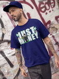 JUST MONEY SUMMER MONEY T-SHIRT (NAVY BLUE)