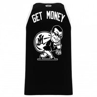 BOOGIE DOWN MONEY MAN BASKETBALL JERSEY (BLACK)