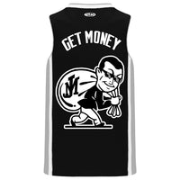 RIVER CITY MONEY MAN BASKETBALL JERSEY (BLACK)