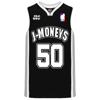 RIVER CITY MONEY MAN BASKETBALL JERSEY (BLACK)