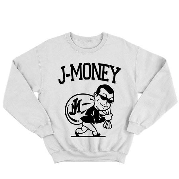 MONEY MAN SWEATSHIRT (WHITE)