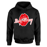 CLASSIC MONEY LIPS HOODIE (BLACK/RED)