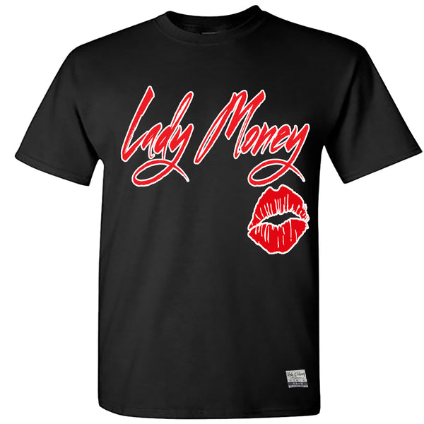 PRETTY LIPS MONEY (BLACK/RED)