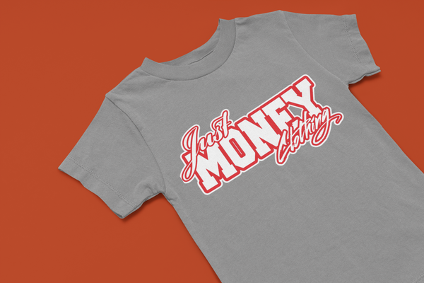 JUST MONEY CLOTHING (GREY/RED)